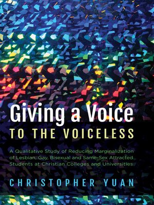 cover image of Giving a Voice to the Voiceless